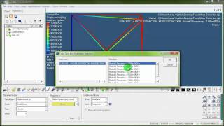 Hypermesh 04  1D Truss  Modal Analysis [upl. by Nevar]