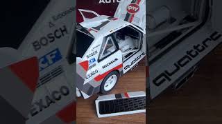 AUTOart 118 Audi Sport S1 Quattro Winner Pikes Peak 1987 Walter Rohrl rally autoart [upl. by Irt]