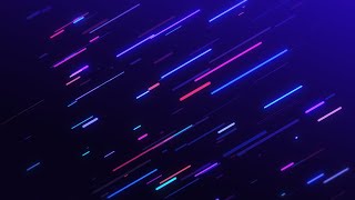 Rounded Neon Multicolored lines Animation Background Video  Footage  Screensaver [upl. by Obed]