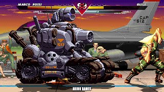 GUILE VS MARCO METAL SLUG [upl. by Madson185]