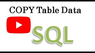 How to Copy Data from One Table to Another Table in SQL Server Management Studio [upl. by Yuu]