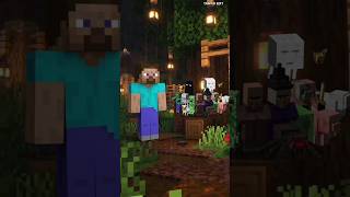 Choice one Mob or Steve  🤔🧐minecraft edit steve [upl. by Indyc444]