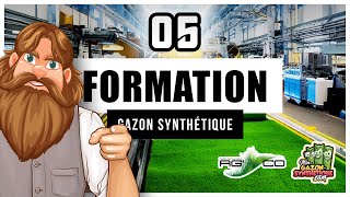 Formation Gazon Synthétique  fabrication et secrets 5 [upl. by Storer]