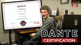 Audinate DANTE Certification  Level 1 Walkthrough [upl. by Price339]