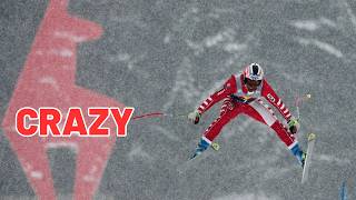 Top 5 Craziest Alpine Skiing World Cup Moments [upl. by Fabe824]