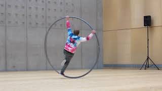 Cyr Wheel Hauke Narten GER Artistic Programme  All Around [upl. by Dlorah]