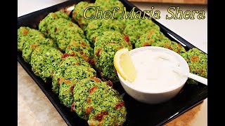 Spinach scones recipeAfghani pakorastyle Leek Mozzarella sconesAfghan recipes [upl. by Gildus]