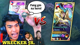 PINAIYAK KO S WRECKER JR DAHIL MINALIIT FANS KO😂 1V1  MLBB [upl. by Welcher]