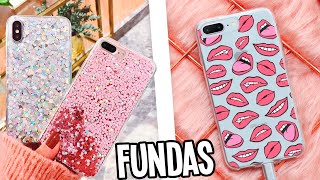 HAZ LAS MEJORES FUNDAS PARA TU CELULAR ❤️10 IDEAS  Tutoriales Belen [upl. by Kciredec]