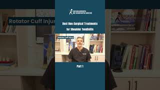 Best treatments for shoulder tendinitis without surgery  PART 1 [upl. by Ayeki]