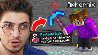 Minecraft ama ÖZEL İKSİRLER VAR [upl. by Novej]