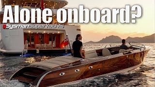 Owners Wife Alone Onboard Deserted Superyacht [upl. by Ervine]