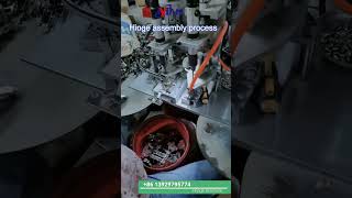 cabinet hinge making process hingeassembly [upl. by Hite]