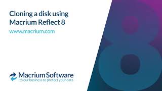 Cloning a disk using Macrium Reflect 8 [upl. by Radmen]