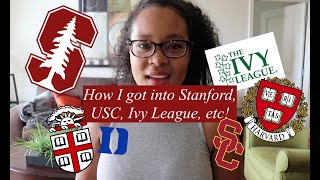 HOW I GOT INTO STANFORD PT 1 Test Scores GPA Awards [upl. by Urbannal]