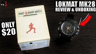 LOKMAT MK28 REVIEW 12 Months Battery Life Is This Really Smartwatch [upl. by Anilek]