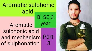 Aromatic sulphonic acid [upl. by Ansell]