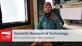 NearSurface Lapse Rate Research [upl. by Holmes]