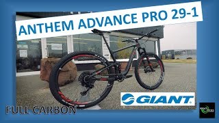 GIANT ANTHEM ADVANCED PRO 29er1 2018 [upl. by Dadelos]