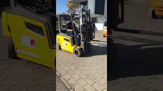 Forklift ID 152284474731 Jungheinrich Elektro 4 Rad EFG 320 [upl. by Vale]