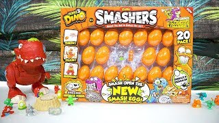 Smashers series 3 Dino 20 pack unboxing smashersseries3 smashersdino [upl. by Cosenza]