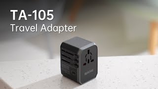 Epicka Best Seller TA105 World Travel Adapter [upl. by Nahsar419]