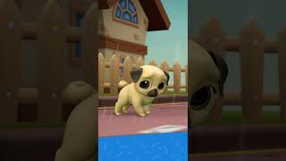 Can You Resist Adopting This Virtual Pug louiethepug puglife cutepuppy cutedog [upl. by Hoashis]