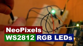 NeoPixelsWS2812B  One wire RGB wonders [upl. by Dolli129]