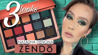 NEW NATASHA DENONA ZENDO  3 LOOKS  COMPARISONS [upl. by Tonie]