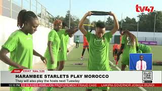 Kenyas Harambee Starlets takes on Morocco on Friday evening in a friendly game [upl. by Orth]