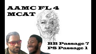 MCAT AAMC FL 4 BB Passage 7 amp PS Passage 1  mcat medicalschool aamc [upl. by Terej]