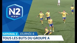 8ème journée  National 2A  Tous les buts [upl. by Beatty]