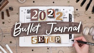 My 2022 Bullet Journal Setup [upl. by Llerud132]