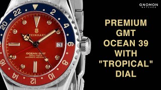 Steinhart Ocean 39 Vintage GMT Premium Red Ceramic [upl. by Caddaric]