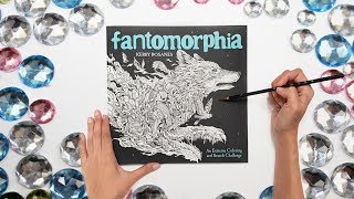 Fantomorphia by Kerby Rosanes I Coloring Book Flip Through [upl. by Nomelihp]