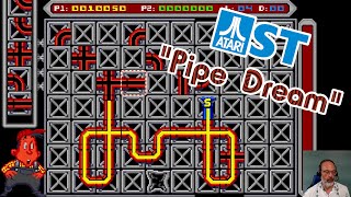 Atari ST Game Play Pipe Dream [upl. by Cory642]