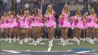 The Dallas Cowboys Cheerleaders Wearing Nfinity Shoes [upl. by Barbe]