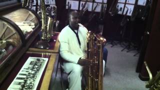 James Carter Plays Saxquests Tubax [upl. by Golda]