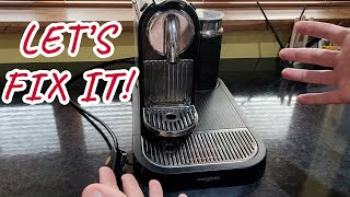 Nespresso Magimix M190 Coffee Machine Leak Fix Repair Disassembly [upl. by Michelle]