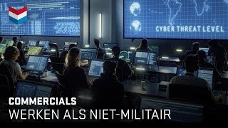 Werken als nietmilitair  Defensie burger commercial [upl. by Cacilia]