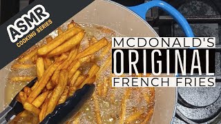 How to Make McDonalds ORIGINAL Beef Tallow French Fries at Home ASMR No Talking [upl. by Olivier]