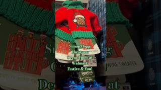 Snoop Dogg Christmas Decor Finds at Walmart Festive amp Fun shorts [upl. by Hubing]