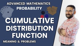 Cumulative Distribution function  CDF  Numericals  Probability Distribution problems  Btech Bsc [upl. by Kemme]