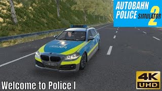 Autobahn Police Simulator 2  Unmarked Cop Car Responding Gameplay 4K [upl. by Eleph]