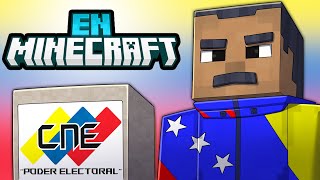 🌎 Elecciones de VENEZUELA explicadas EN MINECRAFT [upl. by Lladnyk]