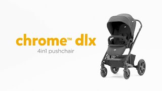 Joie chrome™ dlx  Deluxe MultiMode Pushchair [upl. by Cain472]