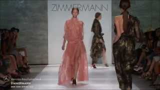 ZIMMERMANN MERCEDESBENZ FASHION WEEK SS15 COLLECTIONS [upl. by Ardnuat]