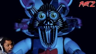 FOXY CAN WE TALK ABOUT THIS  Five Nights at Freddys Sister Location  Part 2 Night 2 3 [upl. by Thilda]