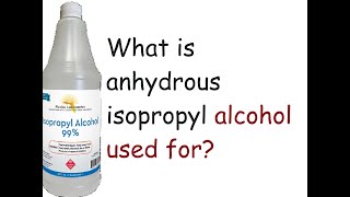 Isopropyl Alcohol 99 Pure 1 Quart 32 oz Bottle Anhydrous [upl. by Anyad]