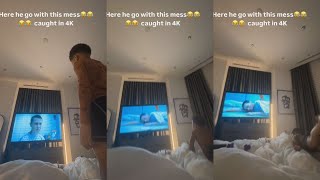 Jayda Cheaves Catches Son Copying Movie Scene Like He’s Fainting😂😂😂🤣🤣🤣 [upl. by Aicnom]